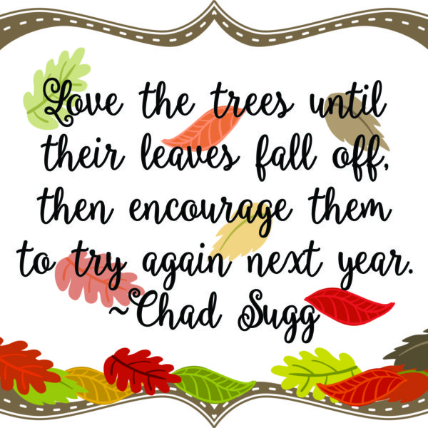 Fall printable quote and GraphicStock challenge