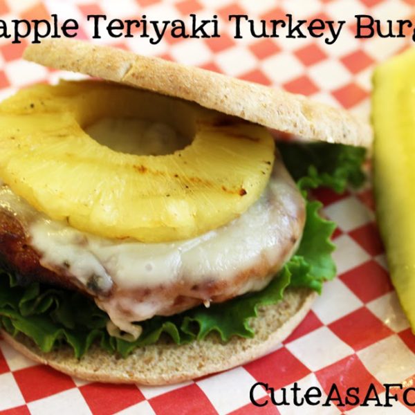 Pineapple Teriyaki Turkey Burgers