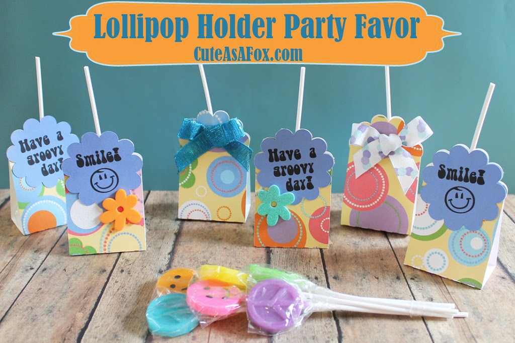 Printable Lollipop Holder Template