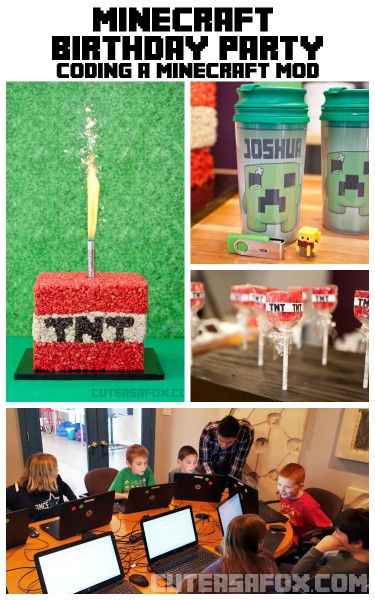 Minecraft Printable Steve & Creeper - Minecraft Birthday Party