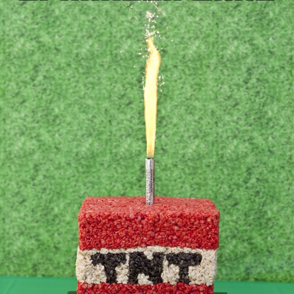 minecraft tnt cake ideas